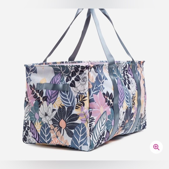 Vera Bradley Oversized Car Tote ✨ Palm Floral | travel XL lilac - Picture 3 of 10